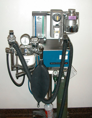 Common anesthesia machine