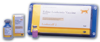Leukocell vaccinates against FeLV.
